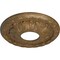 Ekena Millwork Leaf Ceiling Medallion (Fits Canopies up to 4 3/4"), 11 3/8"OD x 3 5/8"ID x 1 1/8"P, Rubbed Bronze CM11LFRZS - alternate 5